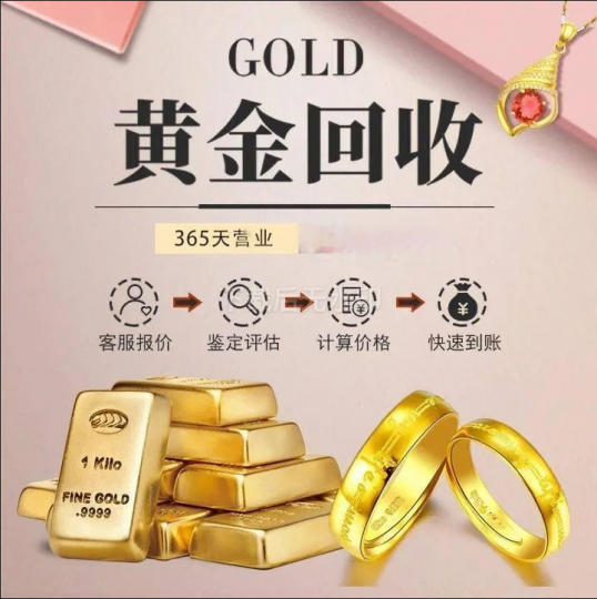 免费高价上门回收黄金、金条、金项链、金首饰、金锭、二手黄金、黄金回收